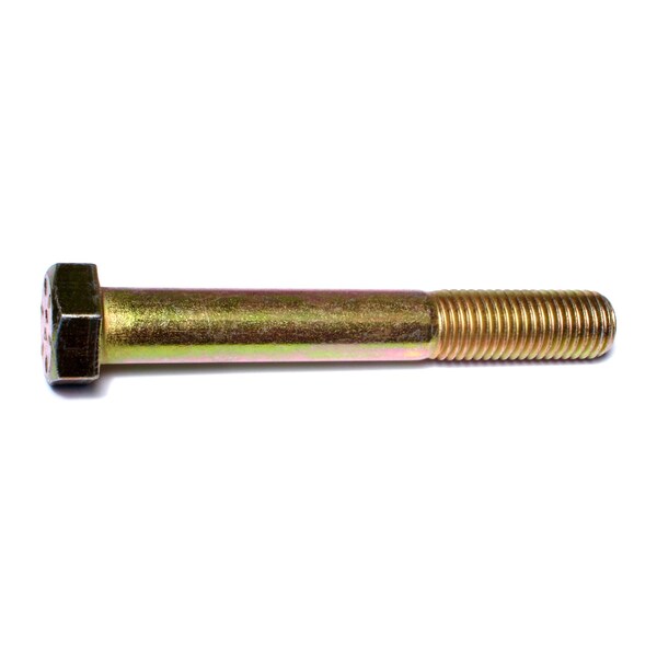 Midwest Fastener Grade 8, 3/4"-10 Hex Head Cap Screw, Zinc Yellow Steel, 5-1/2 in L, 10 PK 00775 - main
